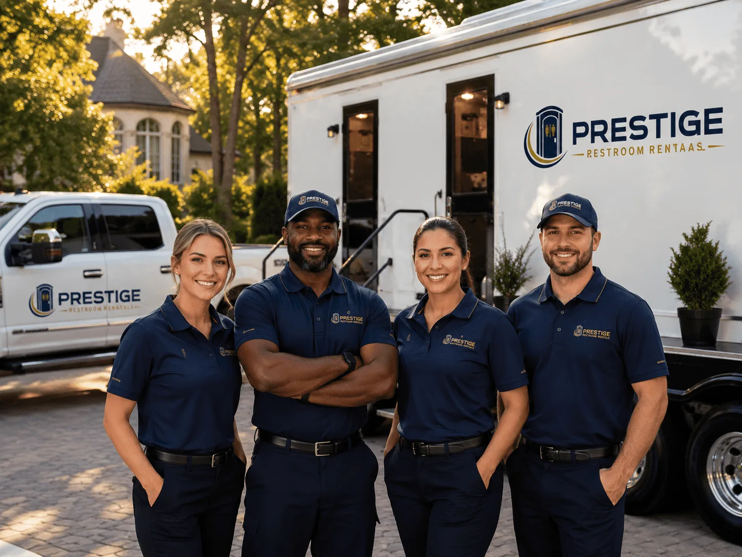 Trusted Luxury Portable Restrooms company in La Pointe, WI